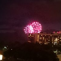 ラナイからの花火