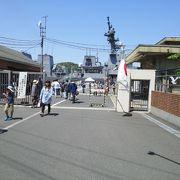 自衛隊桟橋に停泊の護衛艦を見てみよう　※京都府舞鶴市