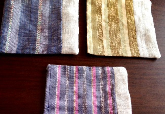 大島紬の織体験ができます！