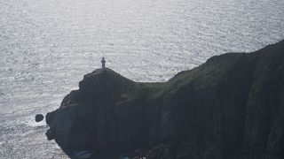 夕日で有名な灯台です