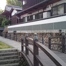 ここがスポットです。