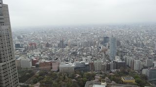 高層ビル街の中でも展望台があるところは案外少ないのです。