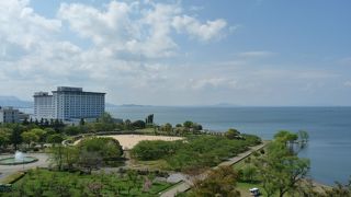 長浜城がある公園