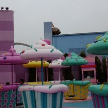 商品とコラボした乗り物