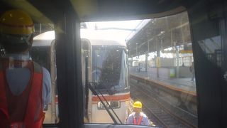 ひだ２５号の連結作業