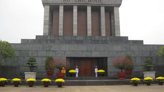 今までの喧騒がうそのよう。緊張感