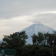 富士山がとてもきれい