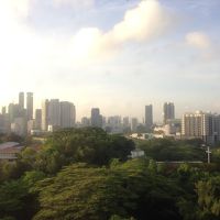 外は湿度が高くモワッとしますが、部屋は冷房がキンキンです