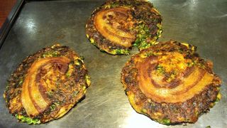 ネギ焼きも焼きそばもおいしい！