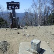 日帰りで雲取山登山