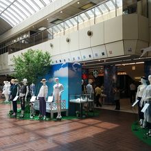 ポルタ地下街にて