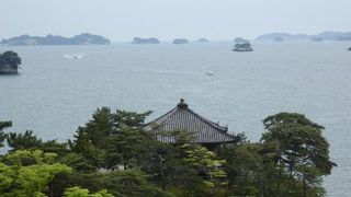 松島を見下ろす展望台