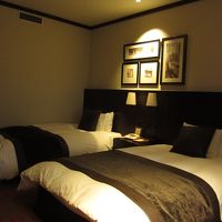 シンプルなツインルーム