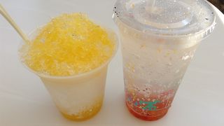 スパークリングタピオカドリンクが美味しい♪