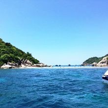 本番は船上から