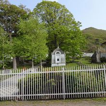 ロシア人墓地。