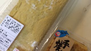 築地場内の卵焼き屋さん