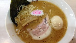 お勧めは煮干しラーメン！