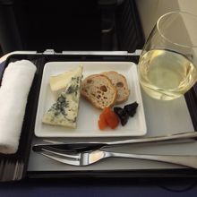 白ワインとチーズ