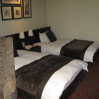 ツインベッドルームでした。