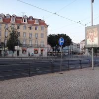 カイスドソドレ駅前から見える青い建物