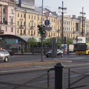 モスクワ大通りの終点の広場
