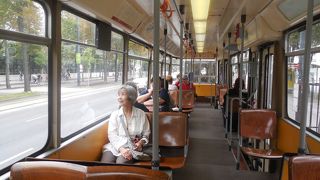 景色を楽しみながら