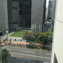 渡り廊下からの眺め