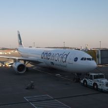 ワンワールドバージョンで台北へ