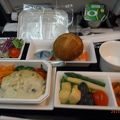羽田発のベジタリアンミール