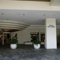 ホテルの正面入口