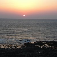 4月下旬、午後6時30分のサンセットは素晴らしい眺めです。