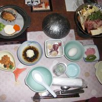 連泊なので二日目はサ−ビスなのかサザエが付いていて美味しい！