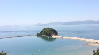 高松から行きました。