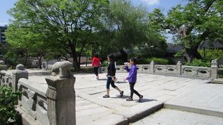 錦川橋（クムチョンギョ）　昌徳宮の韓国最古の石橋