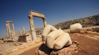 アンマンの町が一望できます