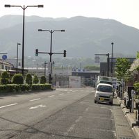 ホテル前から敦賀駅。現在工事中です。