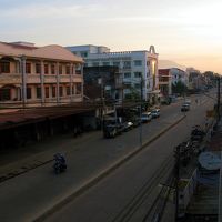 ベランダから見える朝の景色も、どこか静かでいい雰囲気。