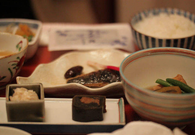 万平ホテル宿泊の朝定食