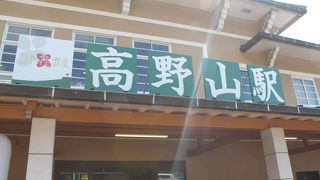 ケーブルカーの終着駅
