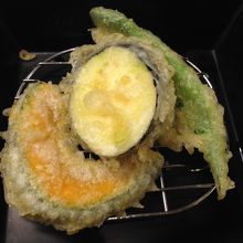 野菜の天ぷら（3種）
