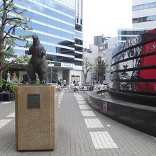 ゴジラ像がもっと大きければ と思っています