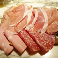 生ハム盛り合わせ