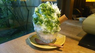 【カフェ】天然氷の淡雪 「祇園NITI」