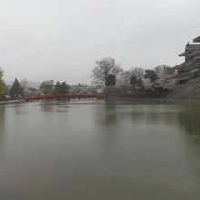 埋の橋、遠景。