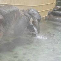 とろりとしたお湯で体の芯から温まります。お肌もすべすべに。