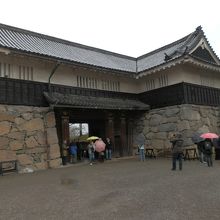 黒門枡形です。