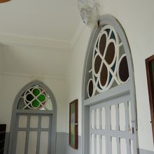 教会の入口です。