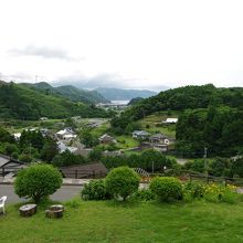 教会から見下ろした風景です。