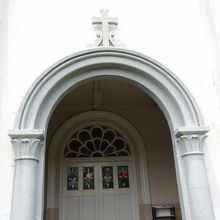 教会の入り口です。